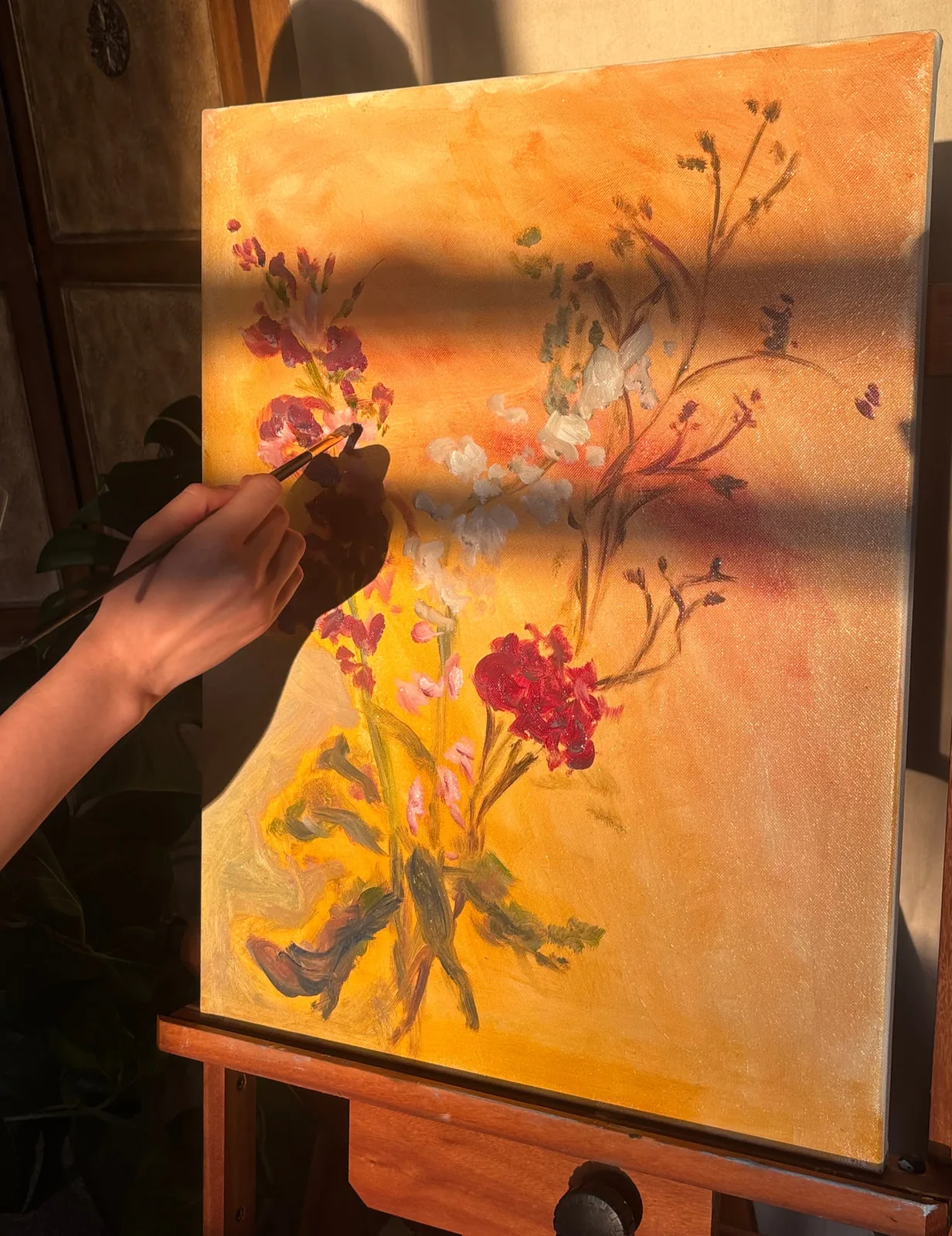 A painting by Ashley